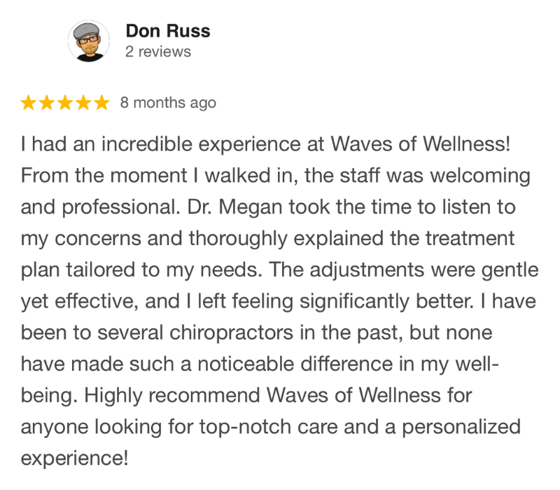 Wow Chiro - Don Russ Review