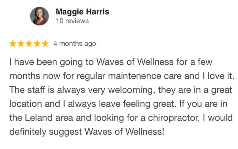 Wow Chiro - Maggie Harris Review
