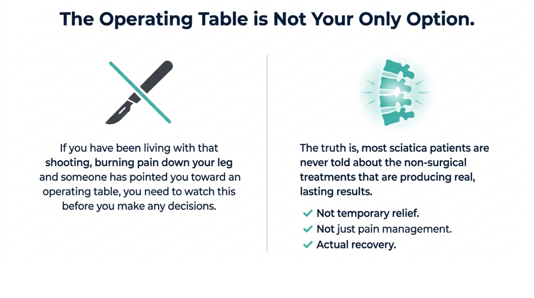 Sciatica Pain Relief Without Surgery: What Actually Works?
